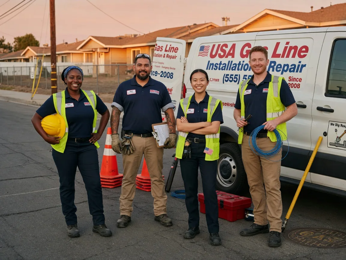 Gas Line Installation company in Bybee, TN